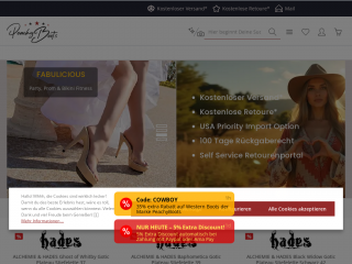 peachyboots.de screenshot