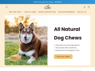 peaksnpaws.com screenshot
