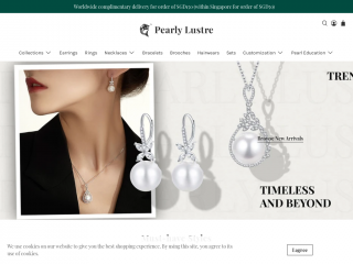 pearlylustre.com screenshot