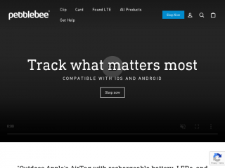 pebblebee.com screenshot