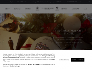 penhaligons.com screenshot