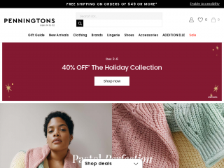 penningtons.com screenshot