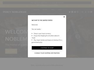 percynobleman.com screenshot
