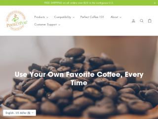 perfectpod.com screenshot