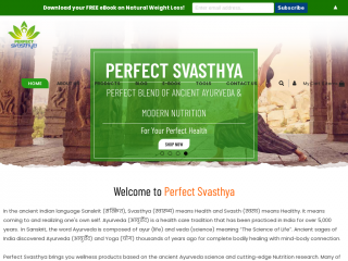 perfectsvasthya.com screenshot