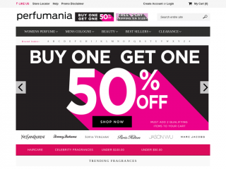 perfumania.com screenshot