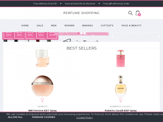 perfumeshopping.com screenshot