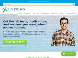 personalabs.com screenshot