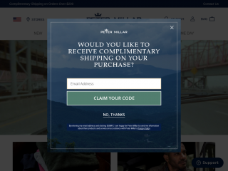 petermillar.com screenshot