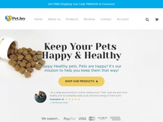 petjoy.com screenshot