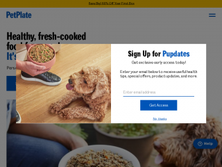 petplate.com screenshot