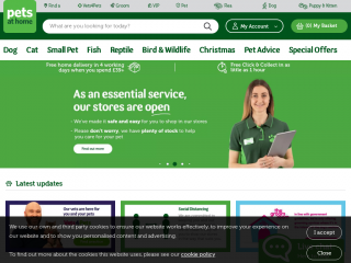 petsathome.com screenshot