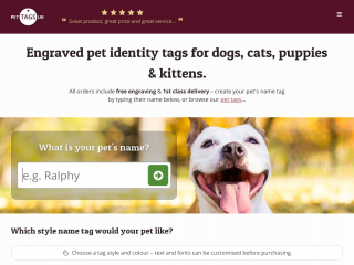 pettagsuk.com screenshot