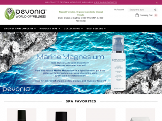 pevonia.com screenshot