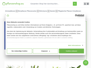 pflanzenshop.eu screenshot