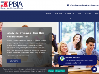 pharmacybenefitinstitute.com screenshot