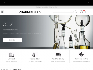 pharmbiotics.com screenshot
