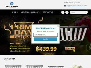 phlizonstore.com screenshot