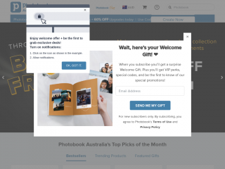 photobookaustralia.com.au screenshot
