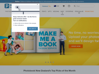 photobooknewzealand.com screenshot