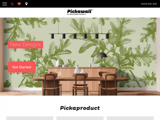 pickawall.com.au screenshot