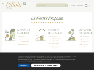 pillolastore.com screenshot