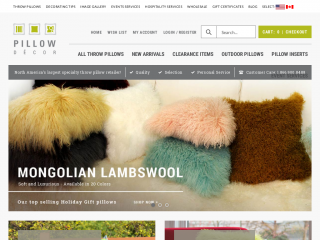 pillowdecor.com screenshot