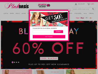 pinkbasis.com screenshot