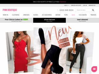 pinkboutique.co.uk screenshot