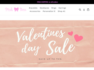 pinkboxaccessories.com screenshot