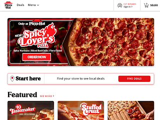 pizzahut.com screenshot