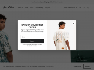 placeofelms.com screenshot