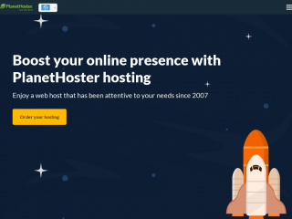 planethoster.com screenshot