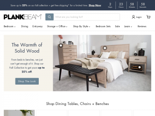 plankandbeam.com screenshot