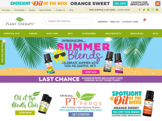 planttherapy.com screenshot