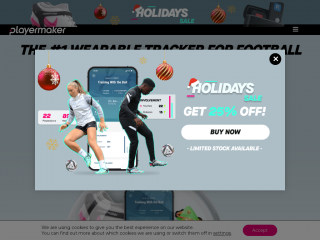 playermaker.com screenshot