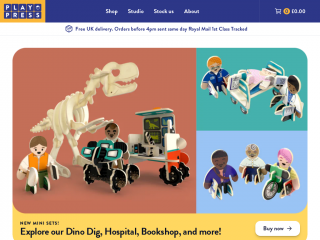 playpresstoys.com screenshot