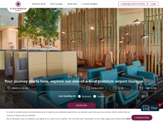 plazapremiumlounge.com screenshot