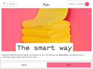 poplin.co screenshot