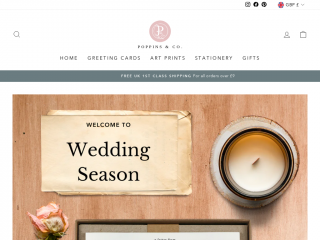 poppinsandco.com screenshot