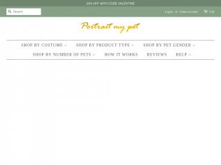 portrait-my-pet.com screenshot