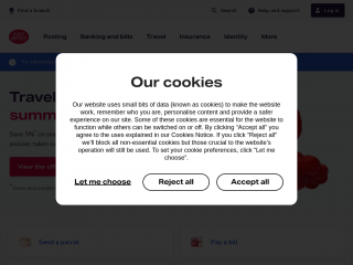 postoffice.co.uk screenshot