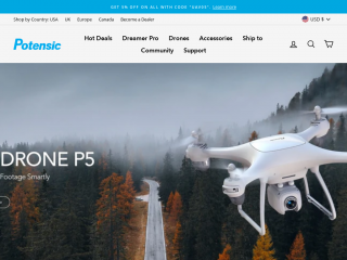 potensic.com screenshot