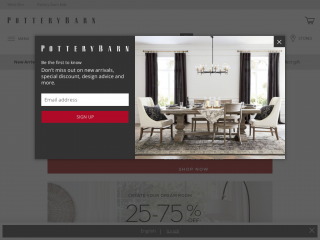 potterybarn.ae screenshot