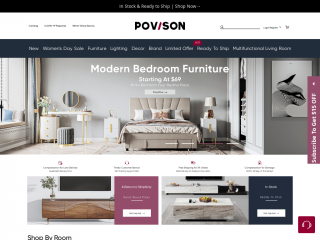 povison.com screenshot