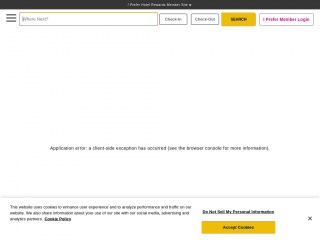 preferredhotels.com screenshot