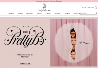 prettyballerinas.us screenshot