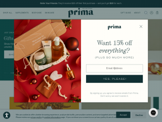 prima.co screenshot