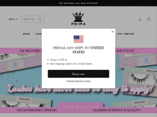 primalash.com screenshot