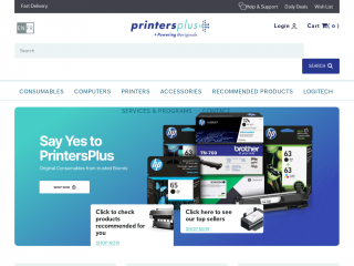 printersplus.net screenshot